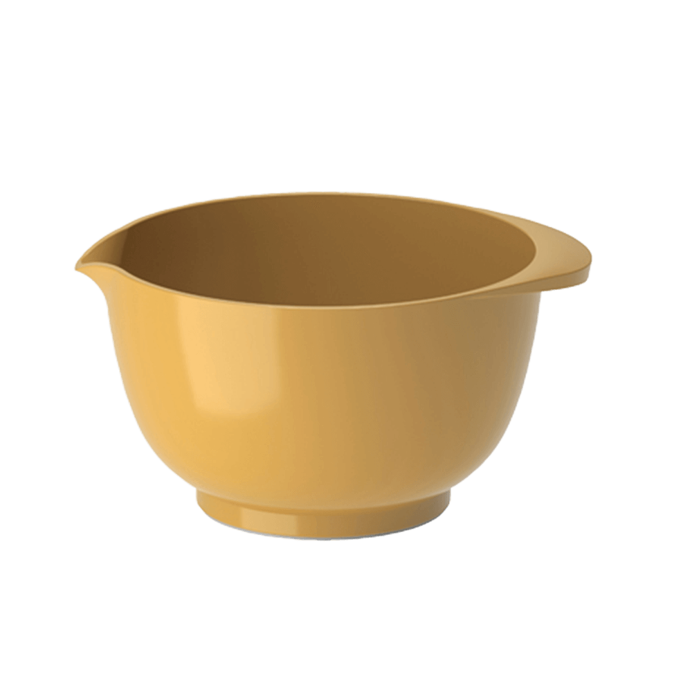 Curryfarbene Schüssel ohne Hintergrund