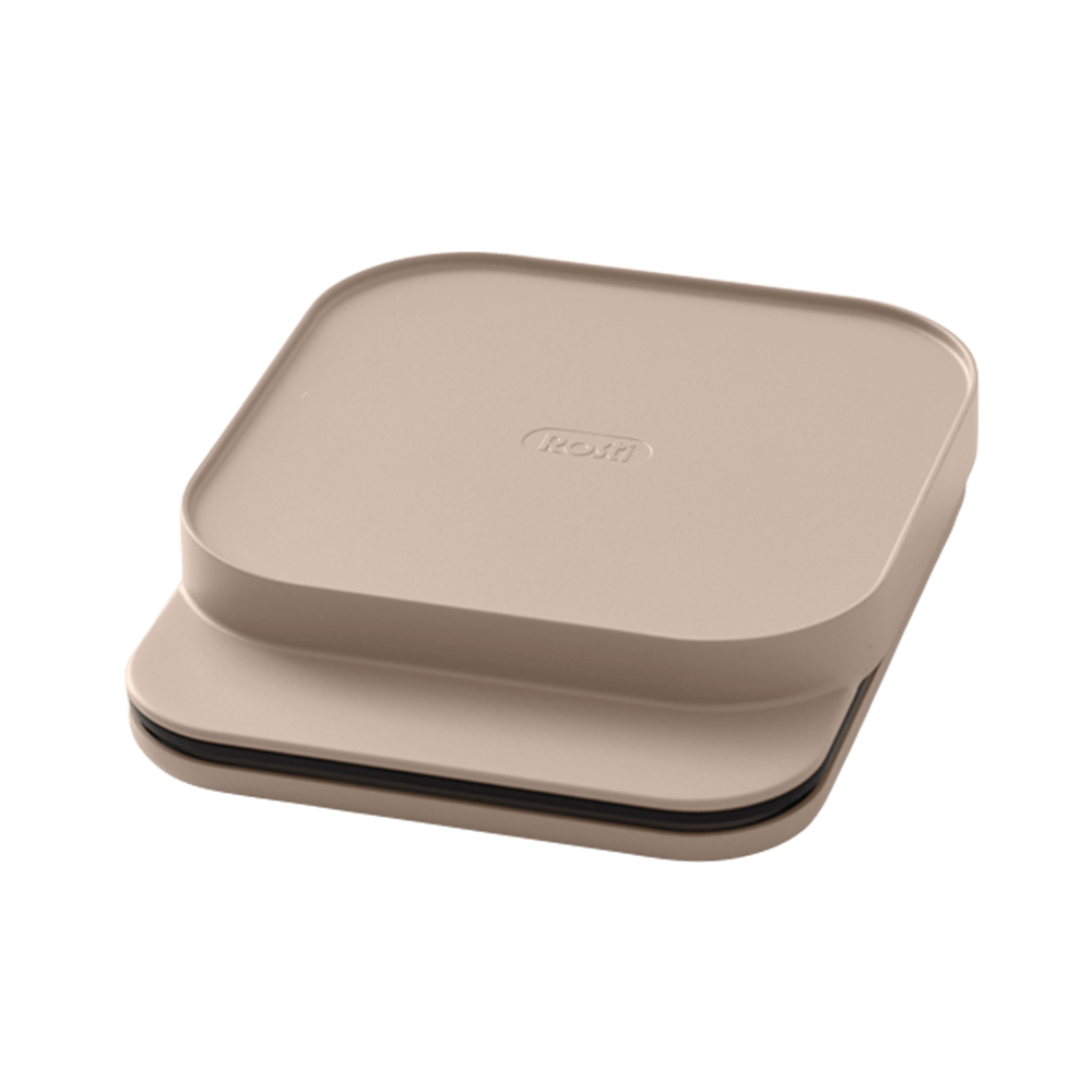 Digitale Küchenwaage mit Schale – Präzisionswaage 1 g–10 kg Humusfarbene Küchenwaage ohne Hintergrund