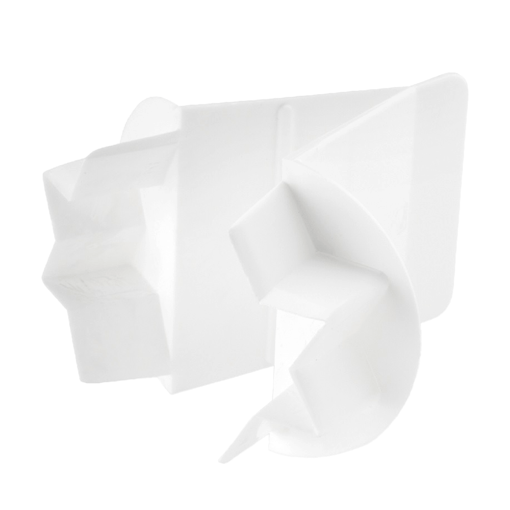 Zimtsternausstecher Zimtsternausstecher zum auseinanderklappen aus Plastik mit dem Durchmesser 4 cm