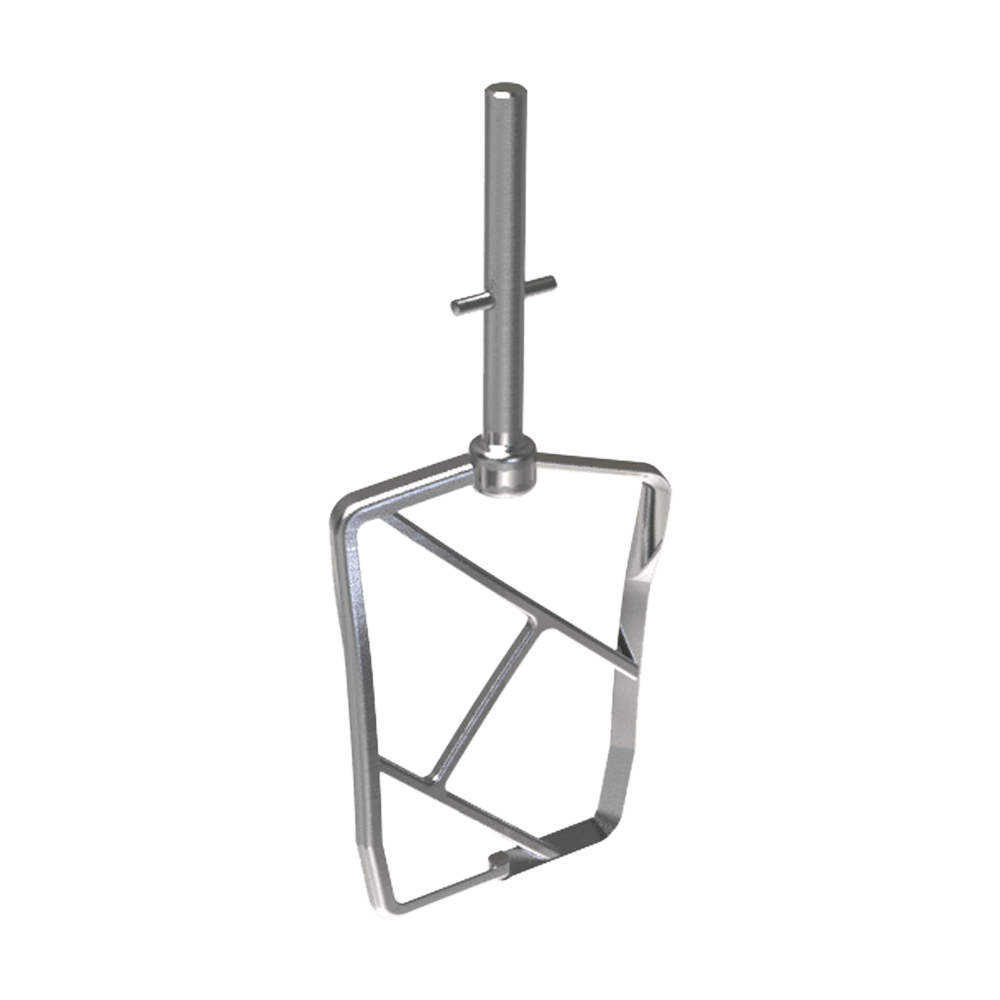 ein Traum für sehr weiche Teige Rührpaddel ohne Hintergrund