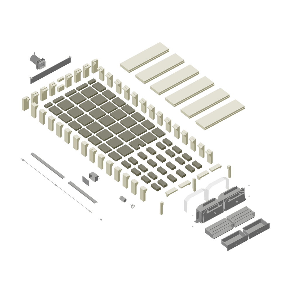 Holzbackofen Bausatz HABO 30 E
