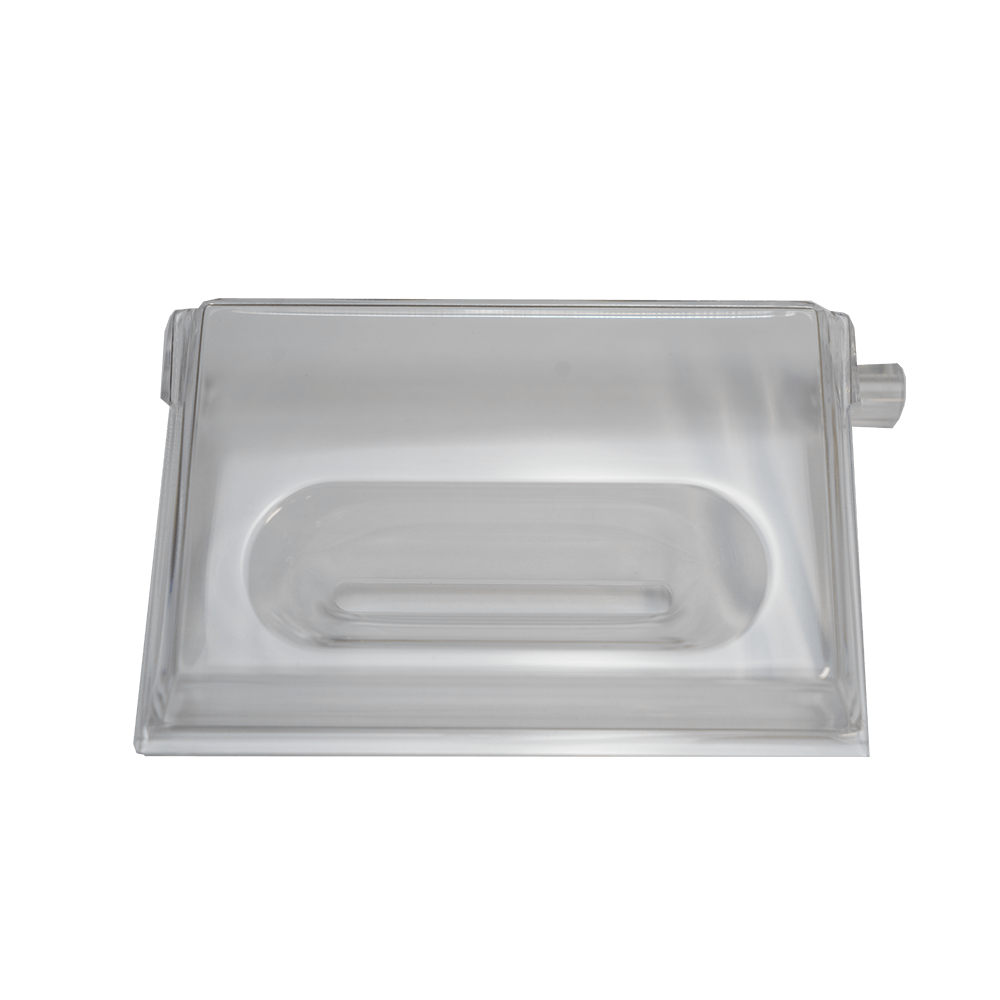 Mischbehälterdeckel PN100 Durchsichtiger Mischbehälterdeckel als Ersatzteil zum Austausch an der Nudelmaschine PN100.