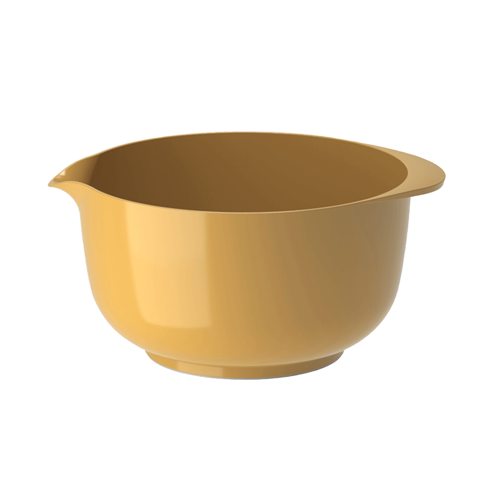 Curryfarbene Schüssel ohne Hintergrund