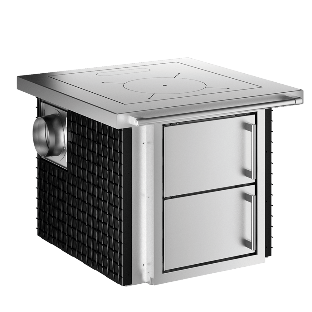 Holz-Küchenherd Ökoalpin 60 Bausatz Holz-Küchenherd Ökoalpin 60 Bausatz