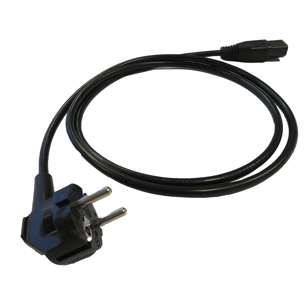 Anschlusskabel in schwarz für die Teigknetmaschine Nova.