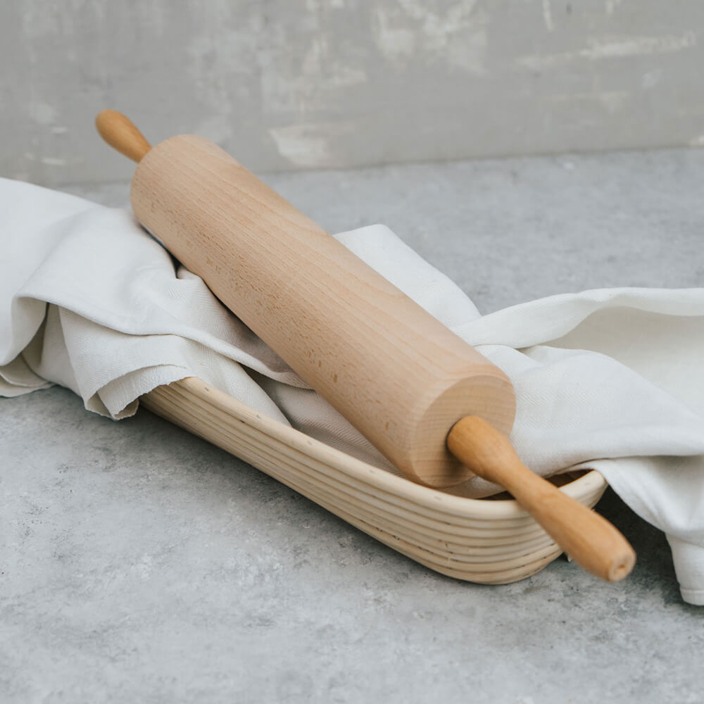 Langlebig, robust und perfekt zum Ausrollen von Teig geeignet Wellholz aus Holz