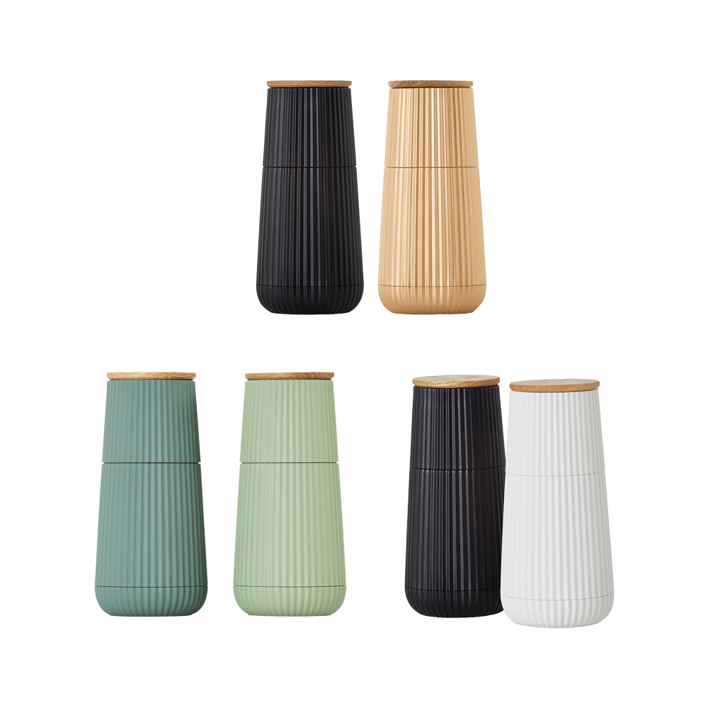 Stylische Pfeffermühlen verschiedene Salz- und Pfeffermühlen