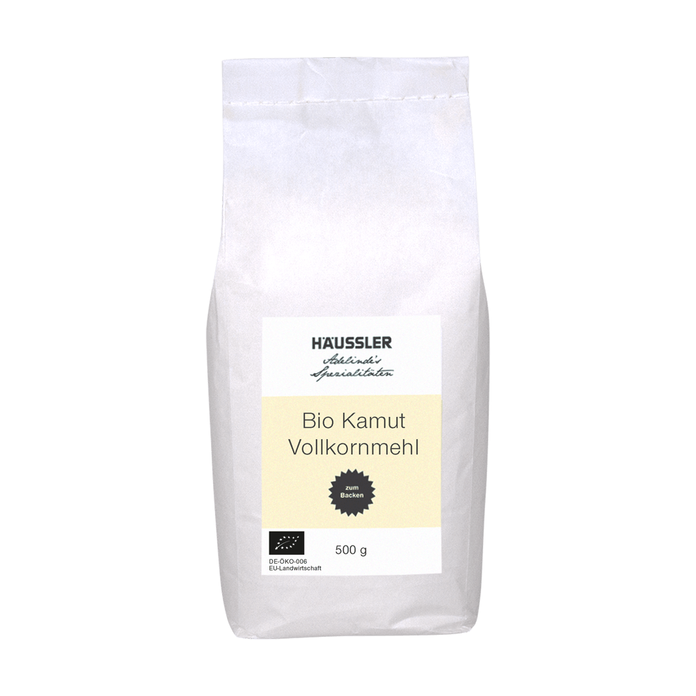 Bio-Kamutvollkornmehl 500 g - DE-ÖKO-006 Bio-Kamutvollkornmehl 500 g - DE-ÖKO-006