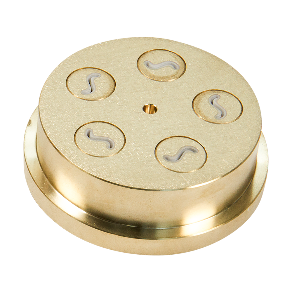 Matrize Nr. 49d, Pasta 300 Matrize Fusilli für Pasta 300, Messingmatrize