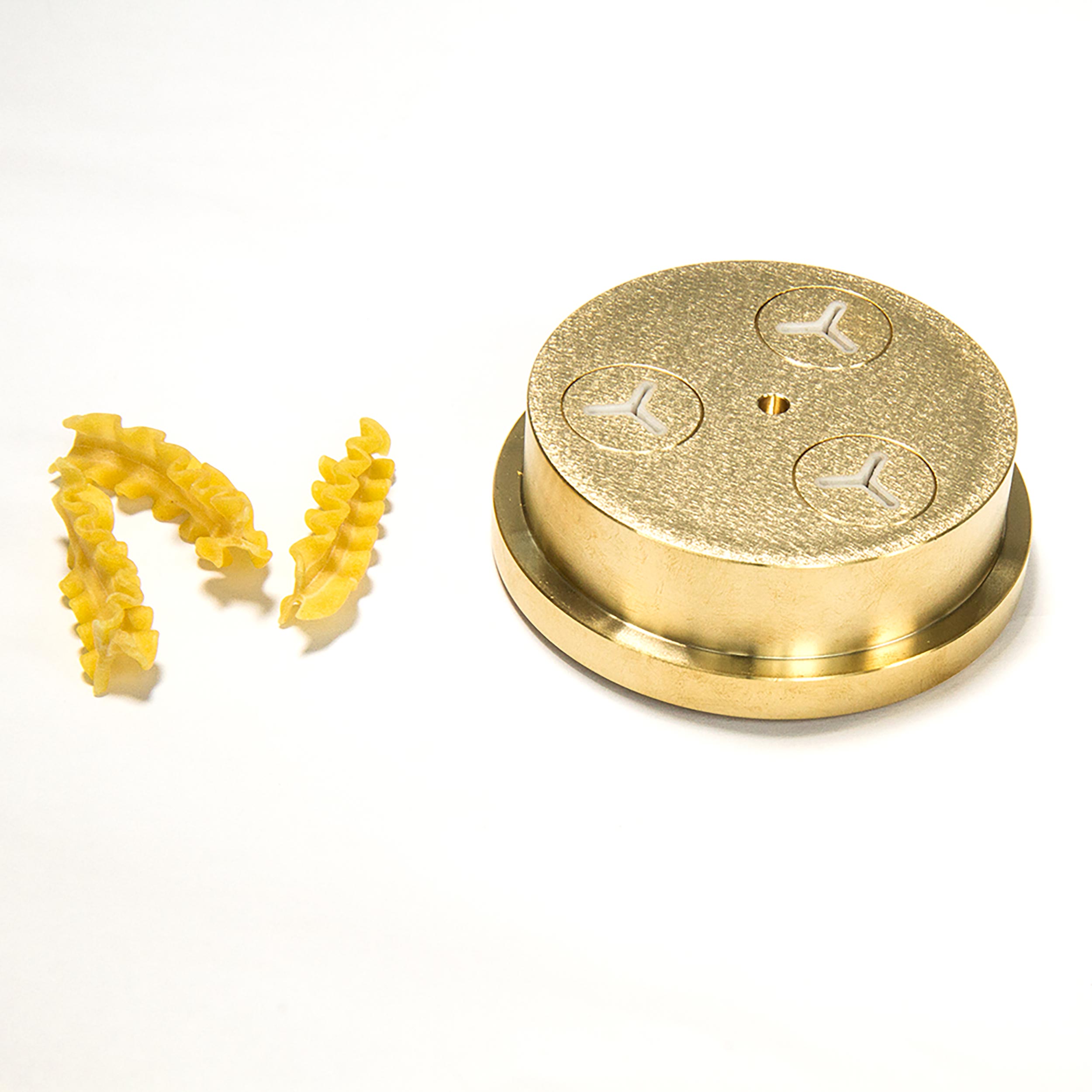 Matrize Nr. 360, Pasta 300 Matrize Tripoline für Pasta 300 mit Beispielnudeln