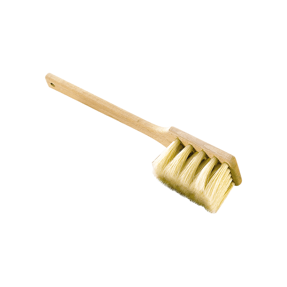 Brotpinsel zum Einstreichen der Brote mit Wasser Brotpinsel mit fünf Borsten-Reihen und Griff