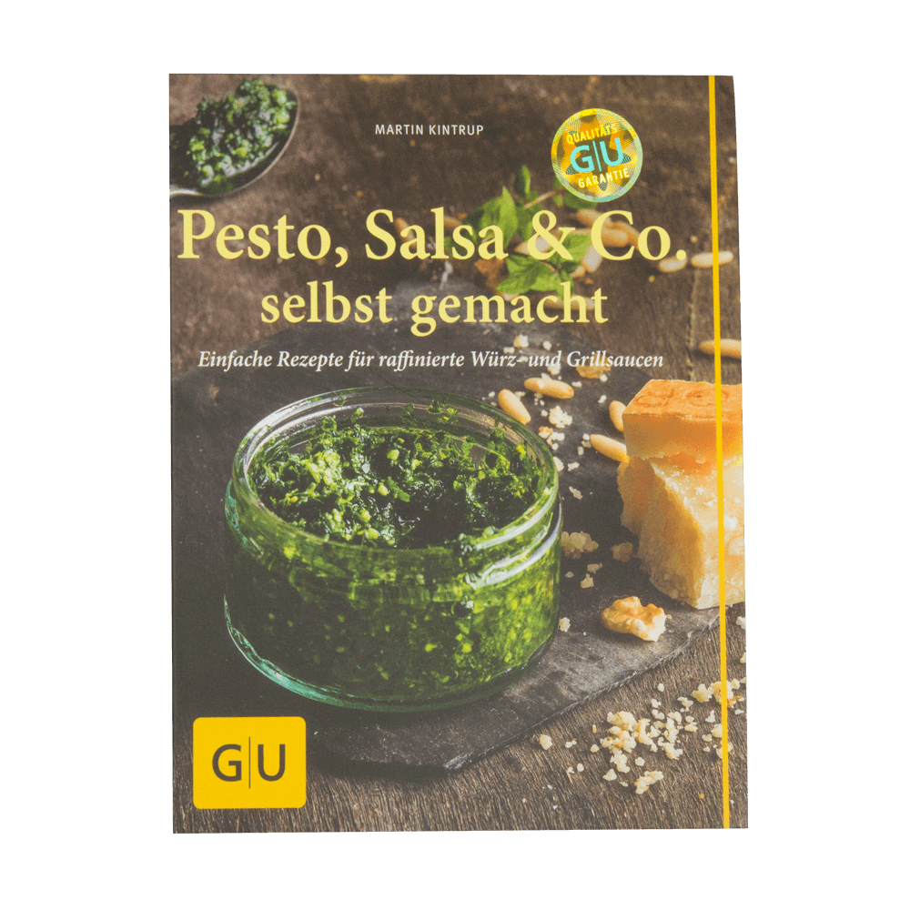 Titel des Buches: Pesto, Salsa und Co selbst gemacht