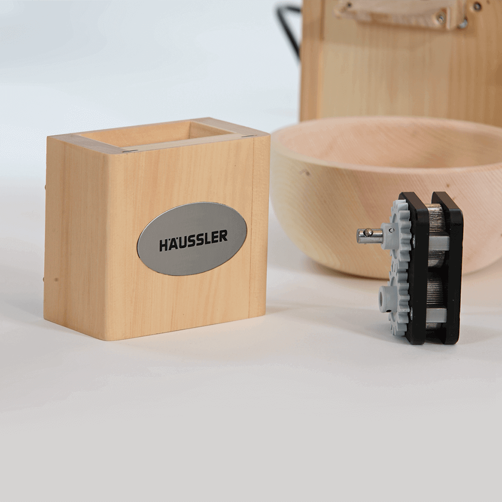 Kombimühle Paula Kombimühle Paula Detailaufnahme Quetschwerk