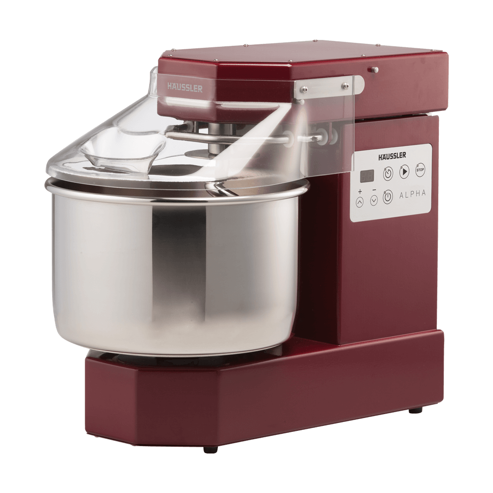 Teigknetmaschine ALPHA - weinrot