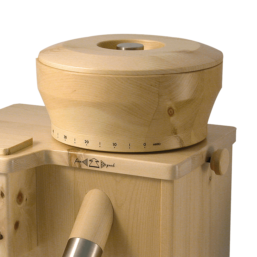 Kombimühle Paula Kombimühle Paula im Detail Mahlgrad stufenlos einstellbar