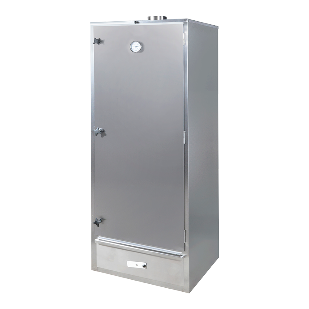 Heißräucherschrank FS2/70 maxi Räucherschrank FS2/70 maxi mit Thermometer und Schublade