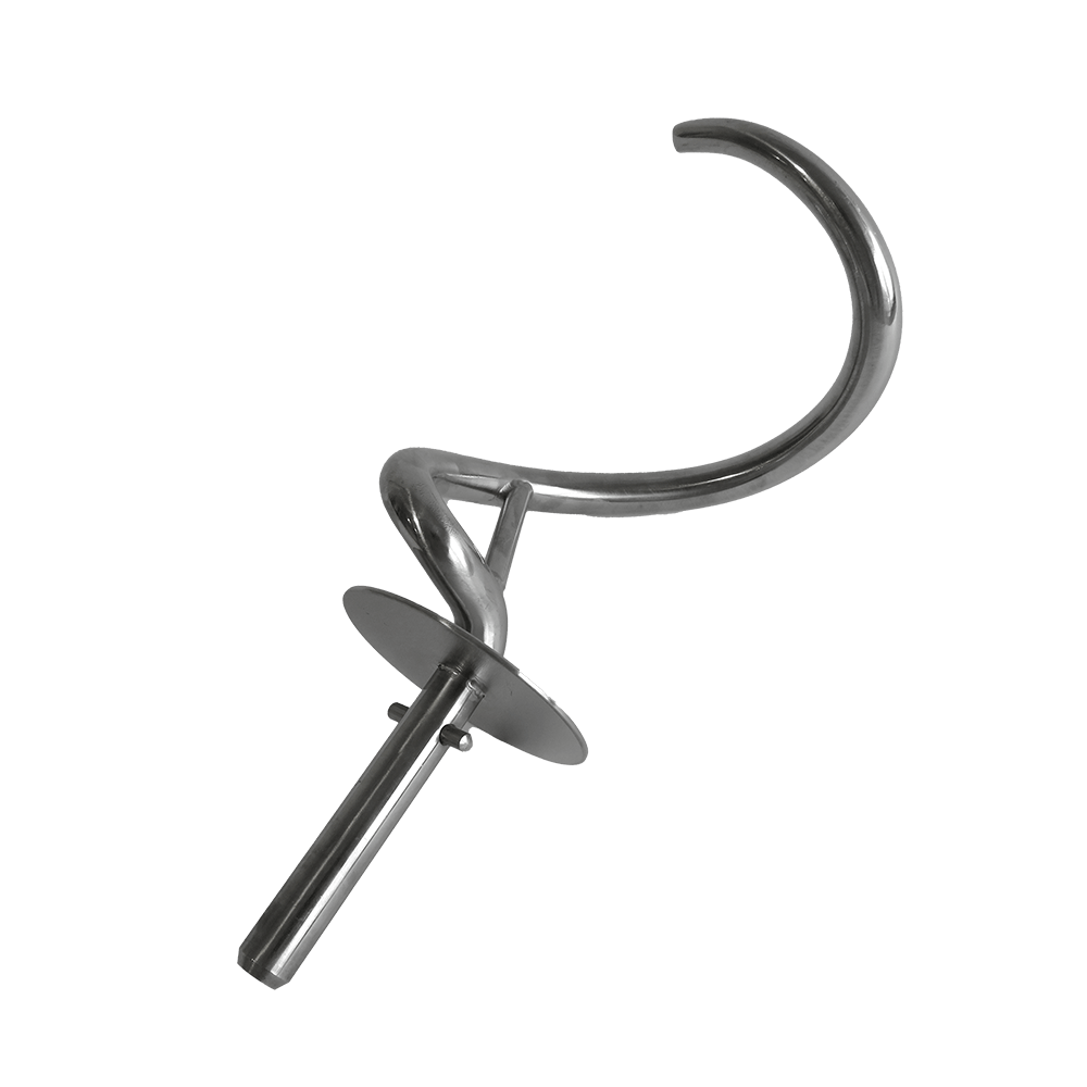 Knethaken inkl. Paßstift und Teigabweiser für die Teigknetmaschine Alpha.