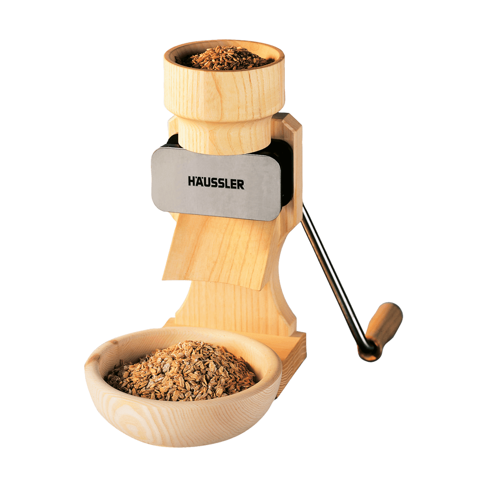 Flockenquetsche Betty Betty Flockenquetsche Betty mit Handkurbel ohne Hintergrund