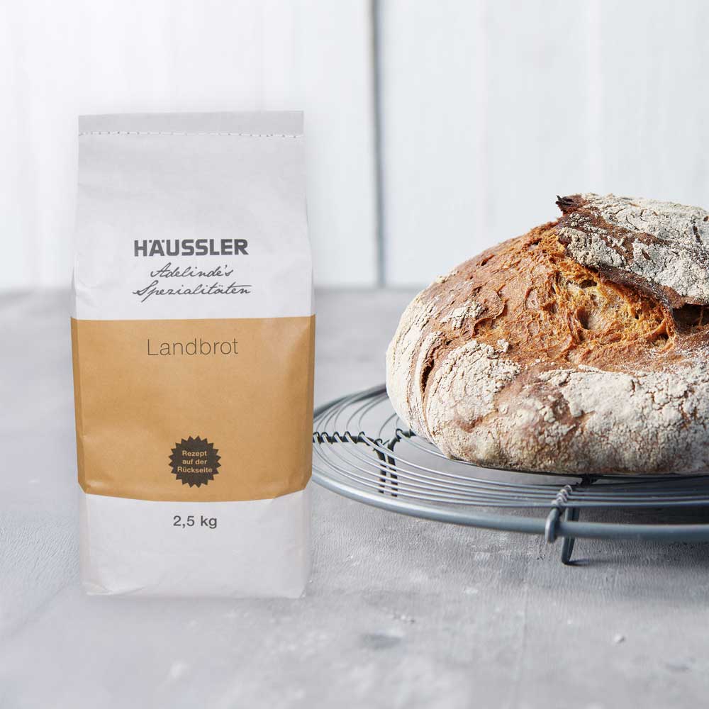 Backmischung für Landbrot in einer 2,5kg Packung