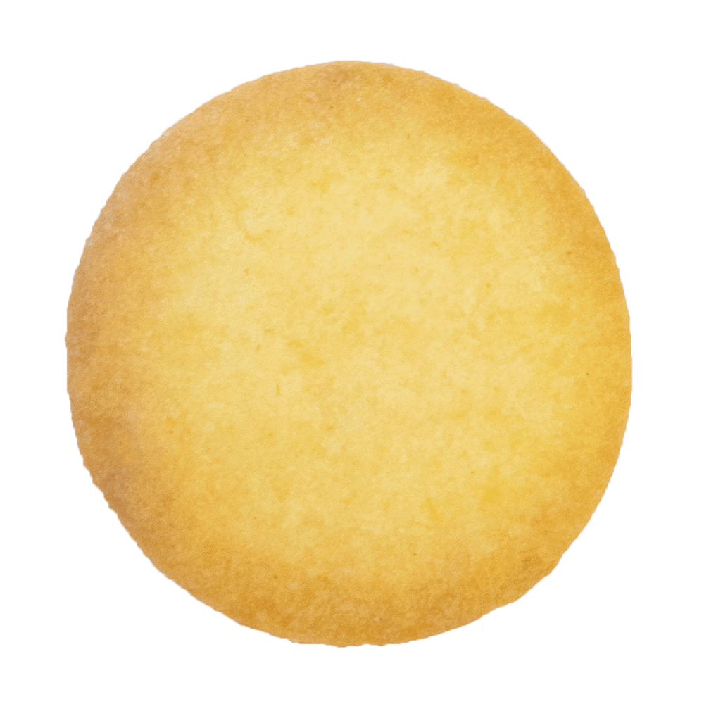 Ausgestochenes Plätzchen Muster Kreis