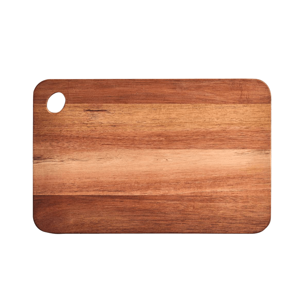 Hochwertiges Akazienholz Schneidebrett ohne Hintergrund