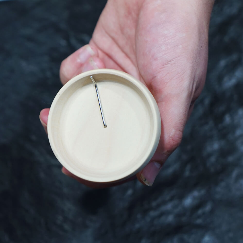 Lebkuchenglocke von unten