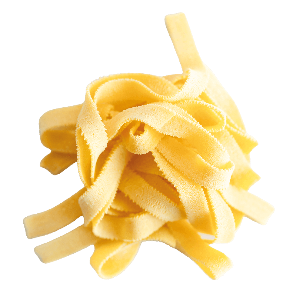 Bandnudeln Bandnudeln aus Hartweizengrieß und Ei