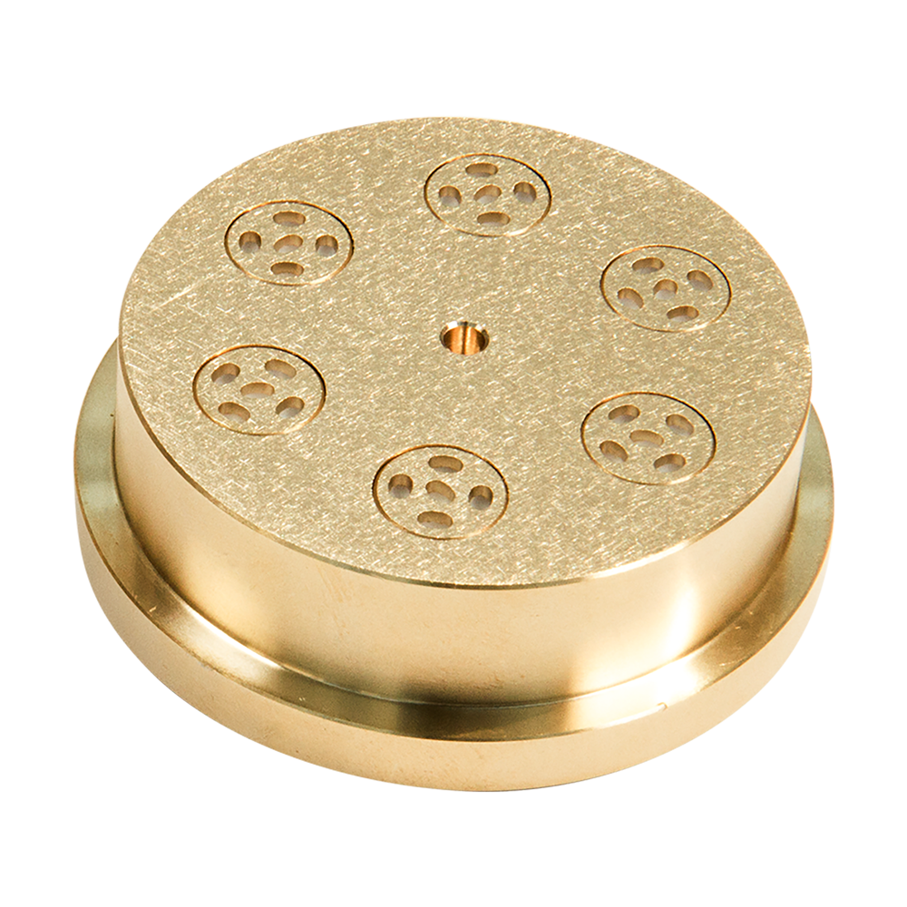 Matrize Spaghetti-Ovalio, Messingmatrize