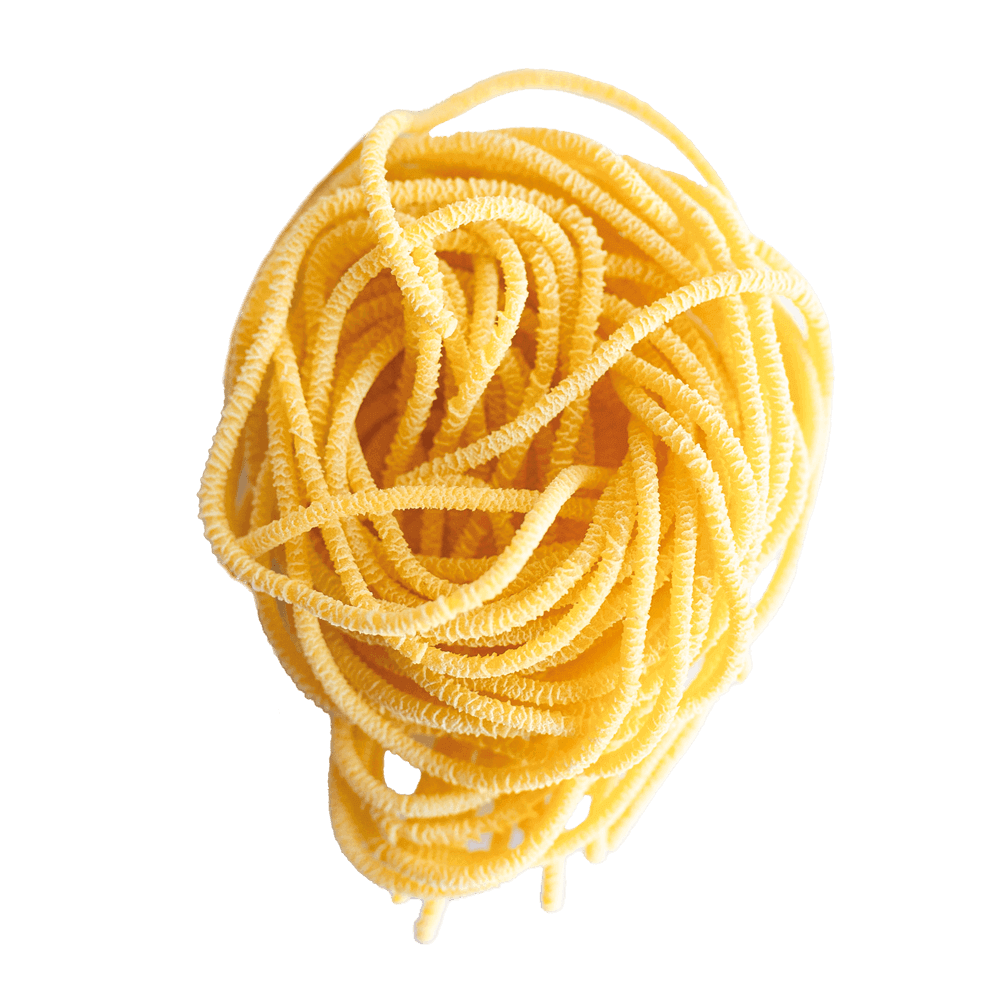 Spaghetti aus Hartweizengrieß und Ei