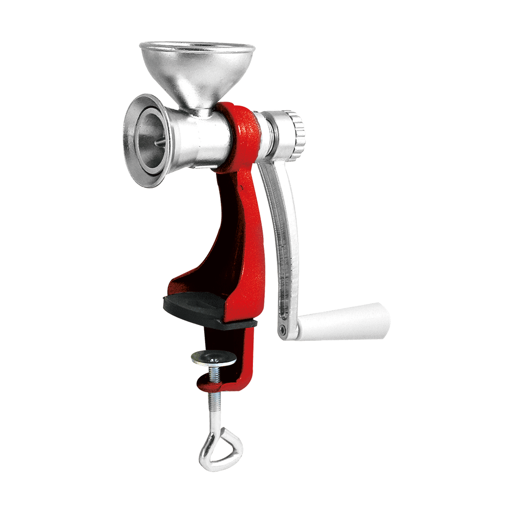 Mohnmühle M7 Mohnmühle in signalrot ohne Hintergrund