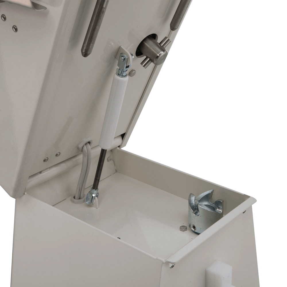 Teigknetmaschine SP10 hochgeschwenkter Knetarm der Teigknetmaschine SP10