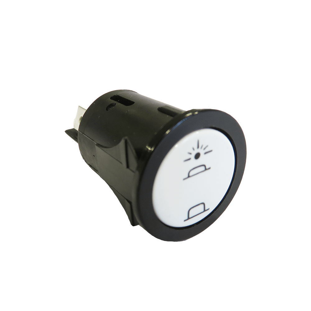 Licht- und Drucktastenschalter für den Elektrosteinbackofen INO.