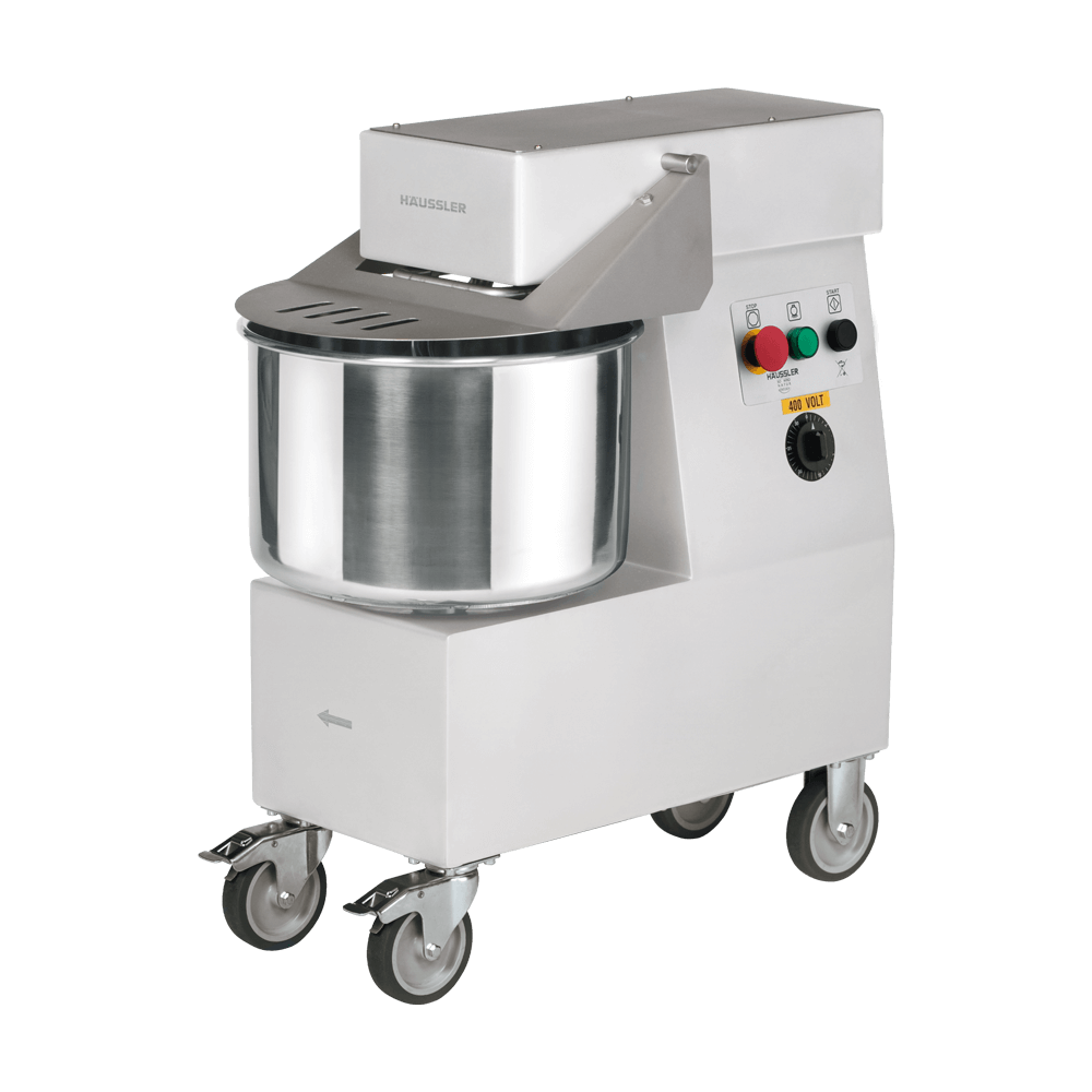 Teigknetmaschine SP15 Teigknetmaschine SP15 mit Rädern, Farbe weiß