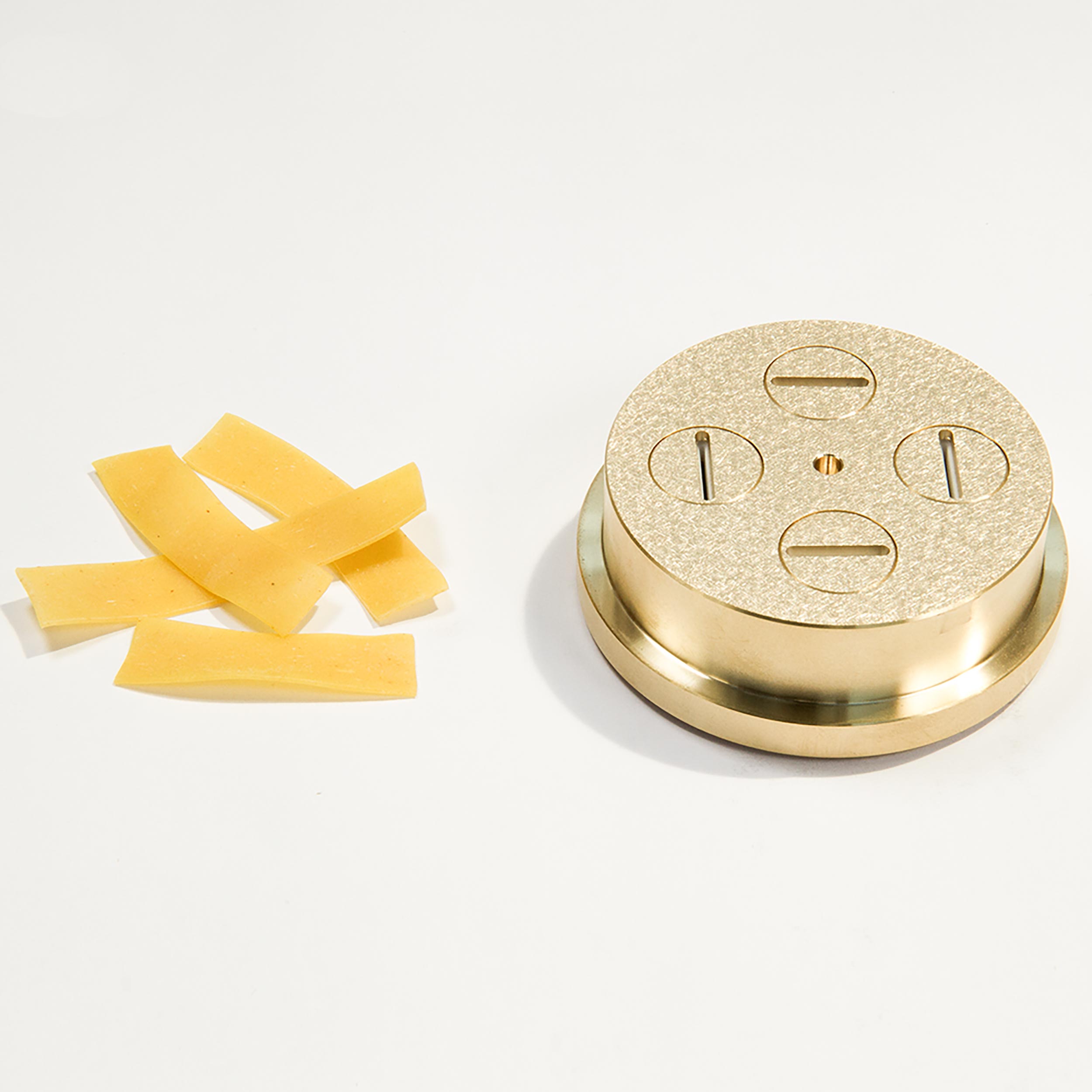 Matrize Nr. 22,Pasta 300 Matrize Pappardelle für Pasta 300 mit Beispielnudeln