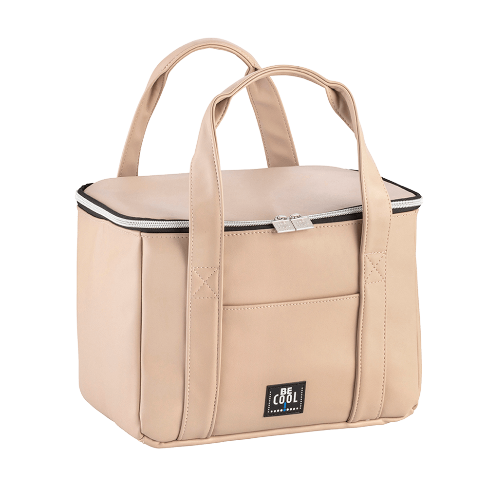 Hochwertige und praktische Kühltasche Hochwertige Kühltasche in Beige