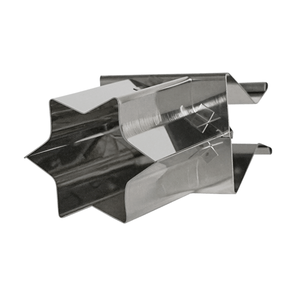 Zimtsternausstecher Ø 5 cm Zimtsternausstecher zum auseinanderklappen mit dem Durchmesser 5 Zentimeter