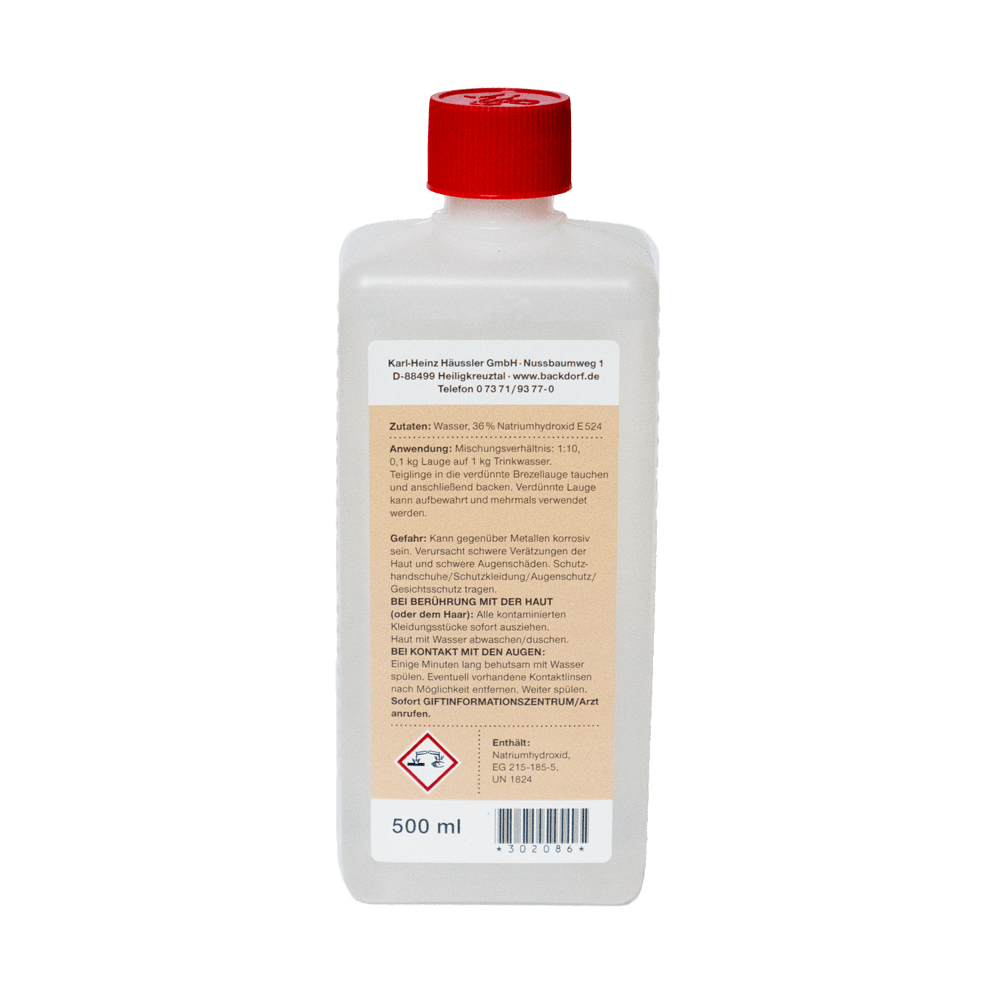 Brezellauge unverdünnt, 500 ml