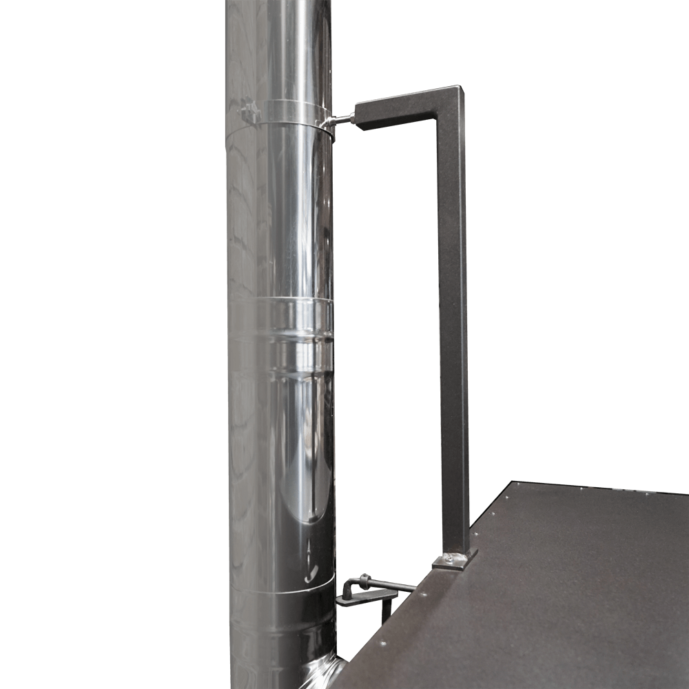 Rauchrohrhalter ohne Hintergrund