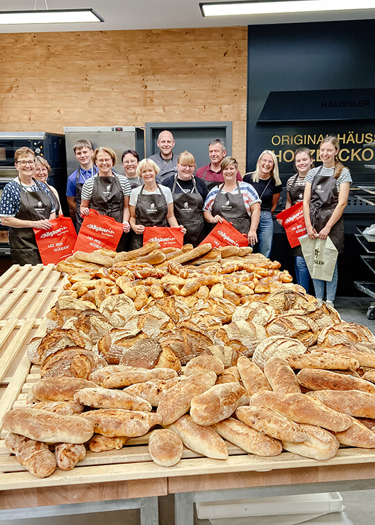 Ofenfrische Erlebnisse schenken