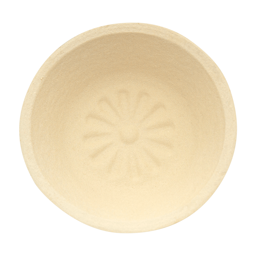 Holzschliffformen für die perfekte Teiggärung Holzschliffform mit Muster aus frischem Fichtenholz