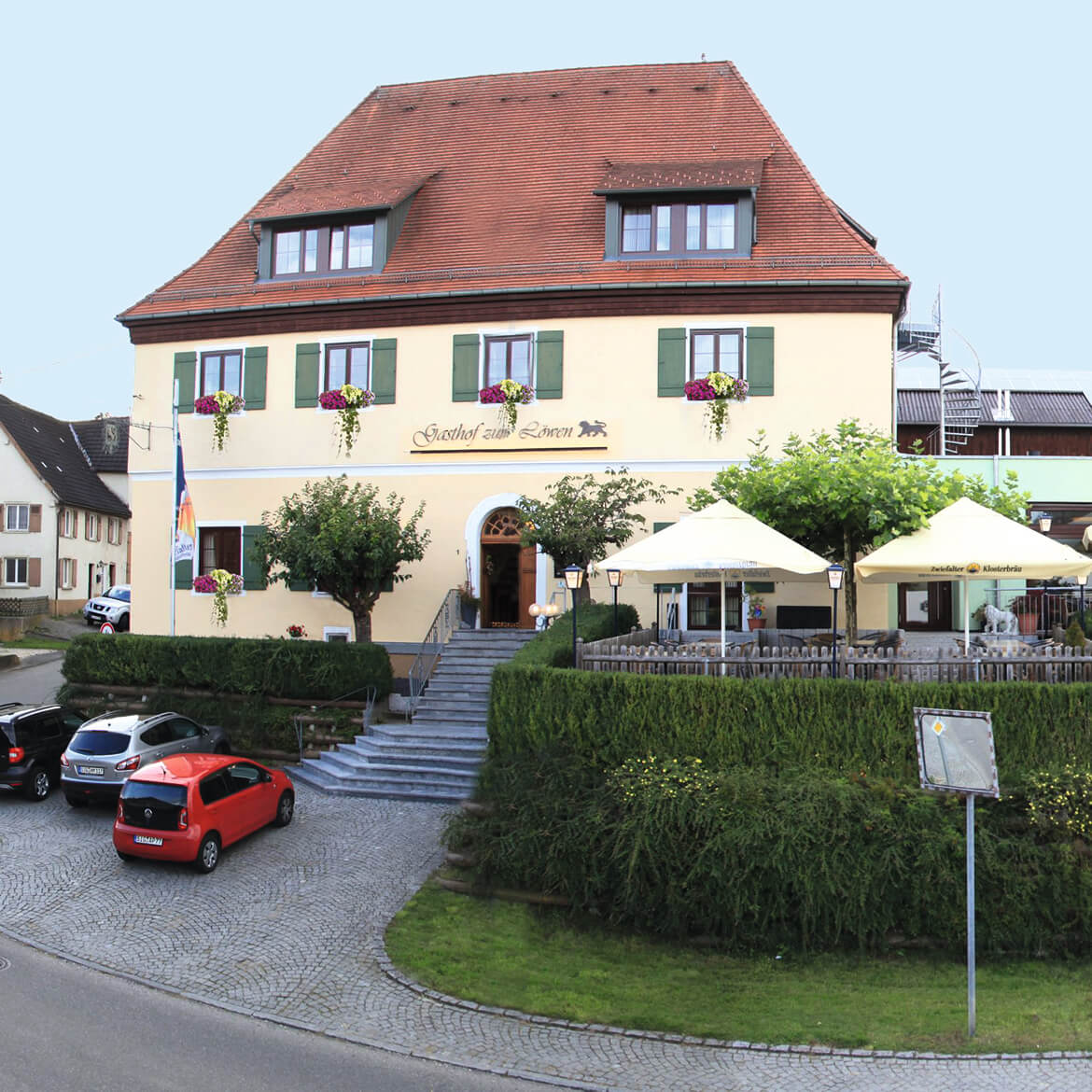 Gasthof Zum Löwen ist eine Übernachtungsmöglichkeit für das Backdorf