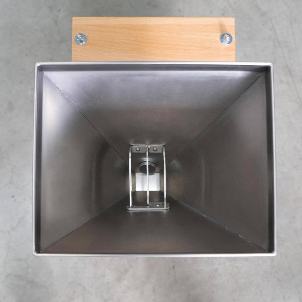 Flocker Max, Trichter von oben