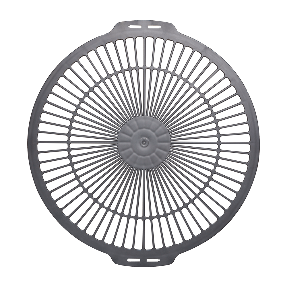 Tortenteiler, rund und anthrazit