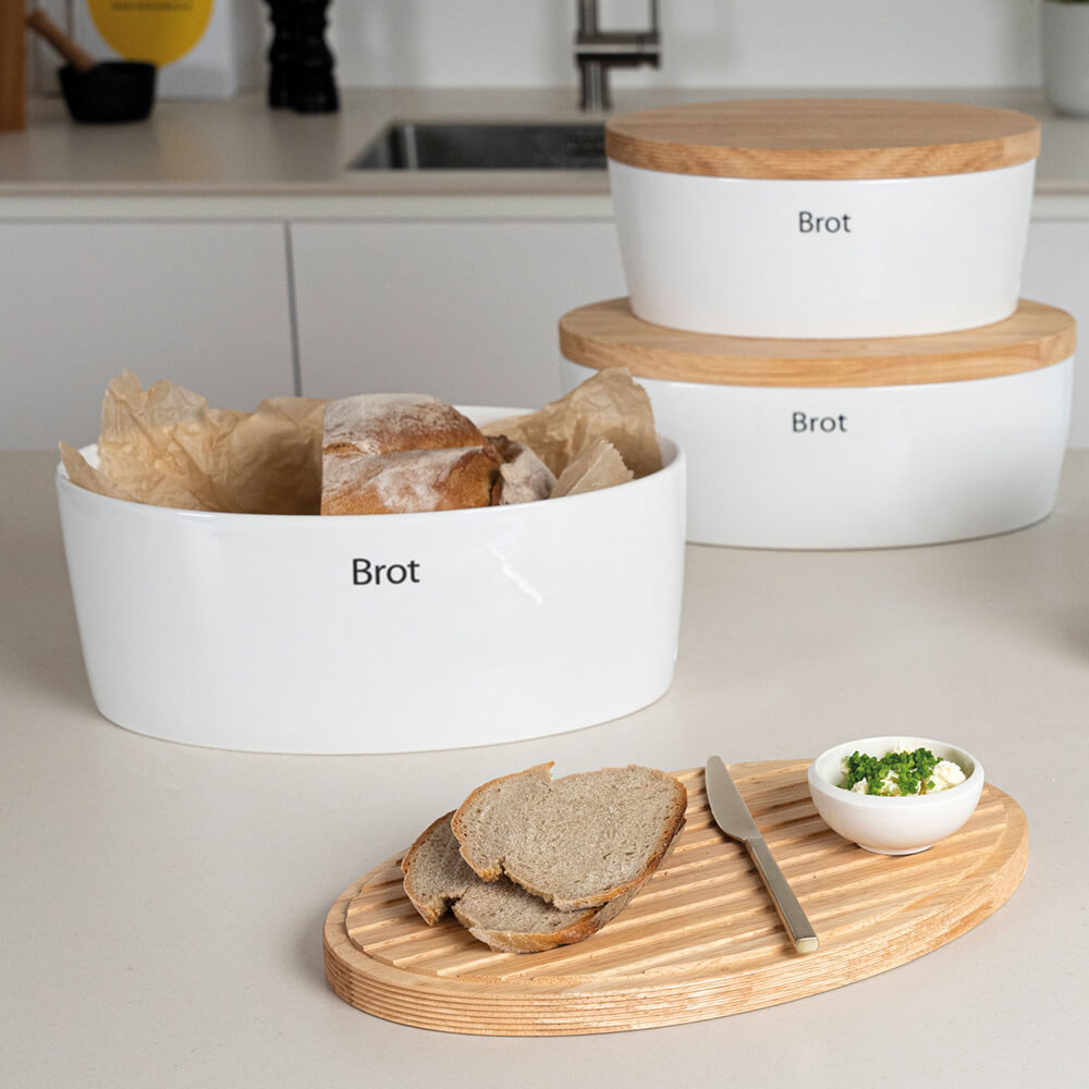 Brottopf mit Brot 