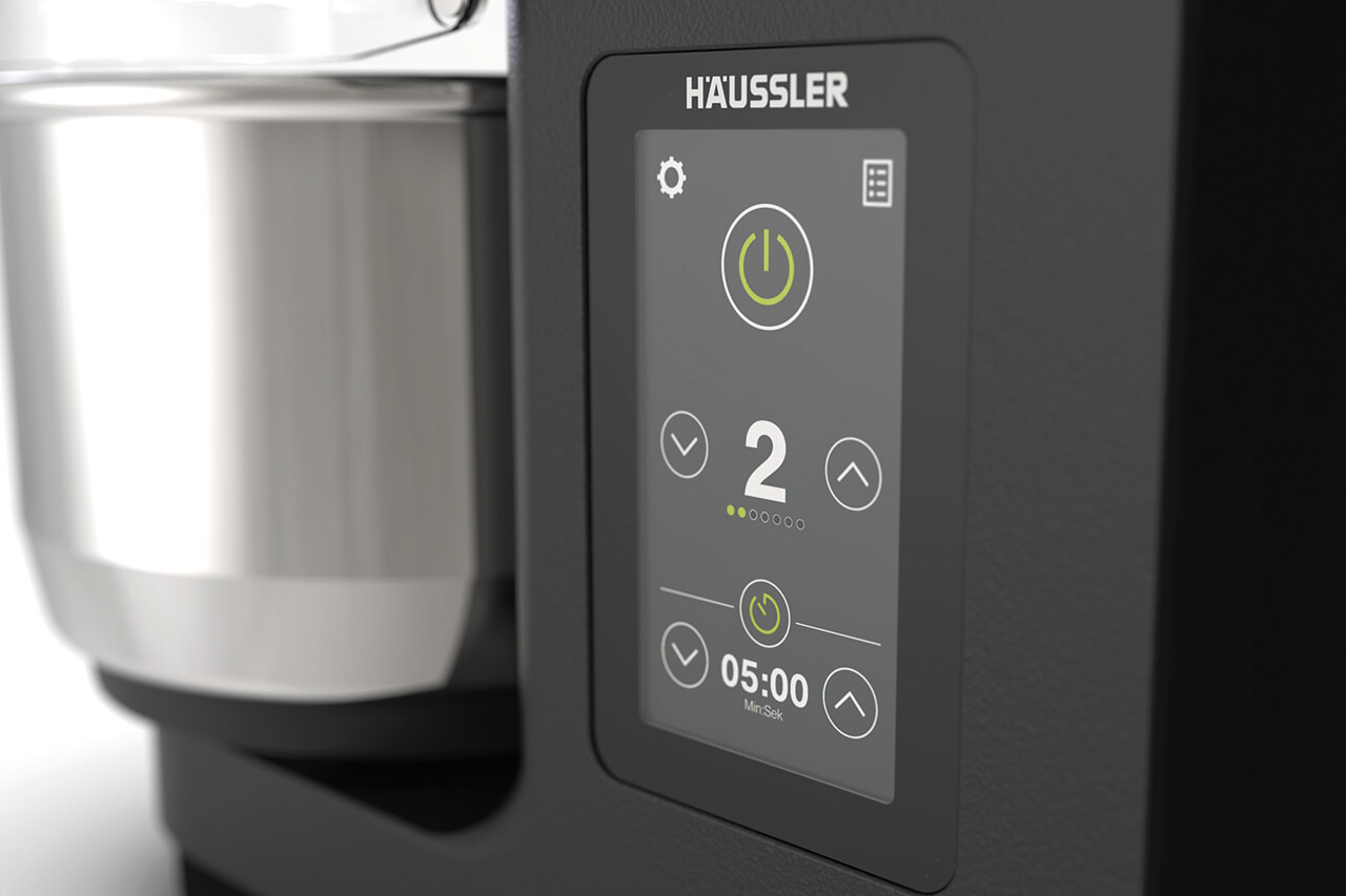 Touchdisplay bei der NOVA