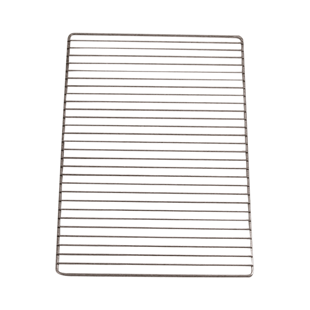 Grillrost gerade Grillrost mit geraden Stäben, rechteckige Form