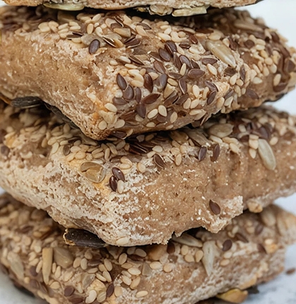 Glutenfreies Brot Nahaufnahme