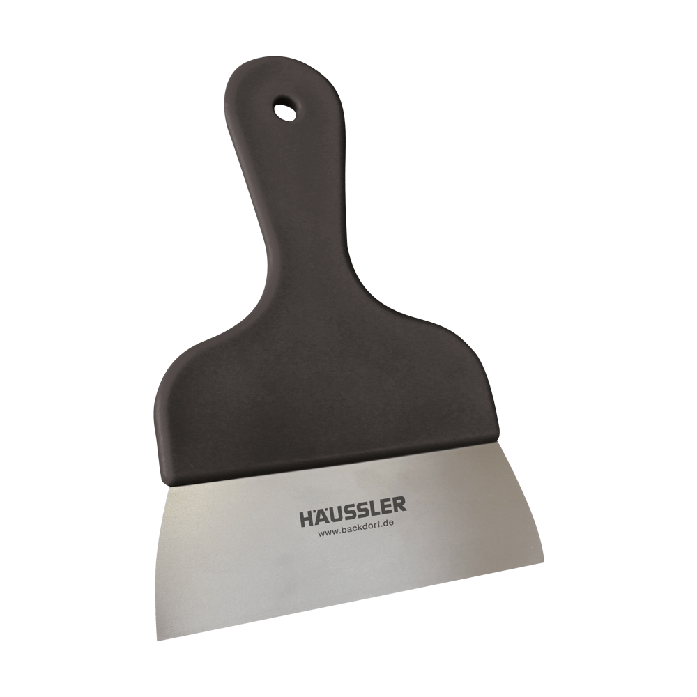 Bäckerspachtel 15 cm groß Bäckerspachtel mit großem Griff ohne Hintergrund