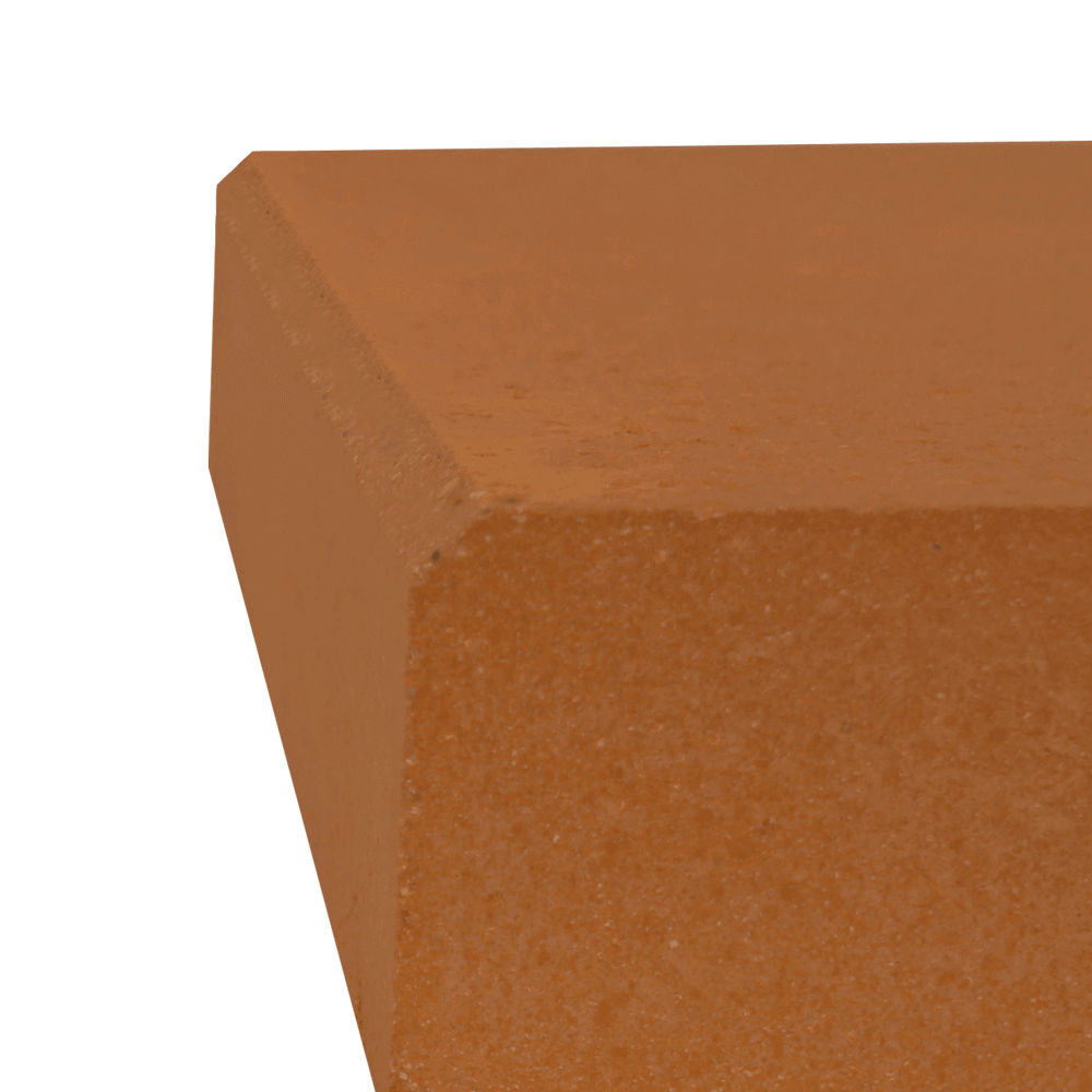 Backofenplatte orange-farbige, quadratische Backofenplatte