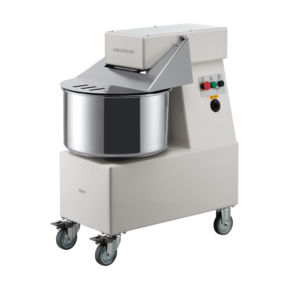 Teigknetmaschine SP40 Teigknetmaschine SP40 mit Rädern, Farbe weiß